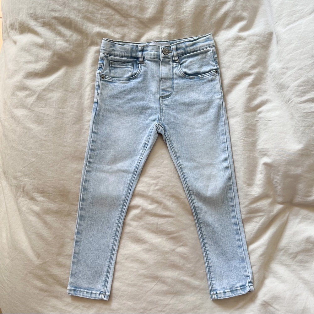 Zara Baby Light Wash Skinny Jeans